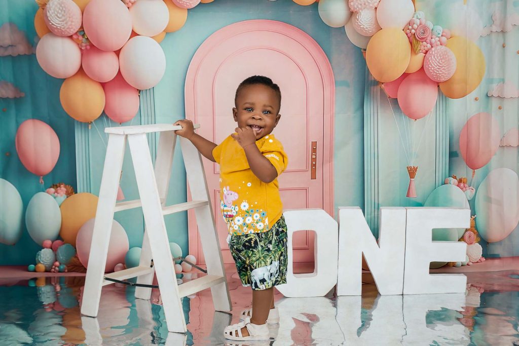 One year photo session in Lagos
