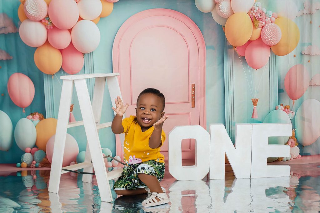 One year portrait session in Lagos